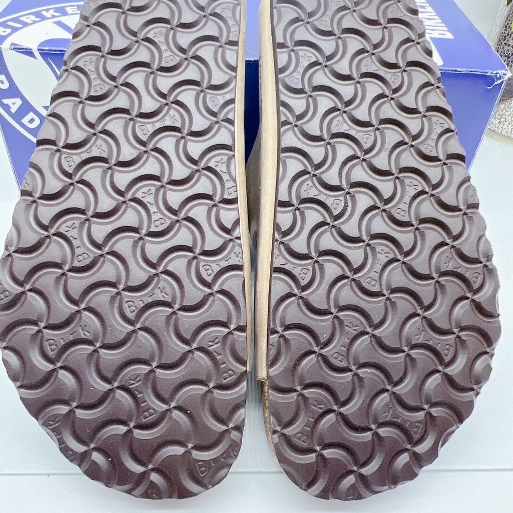 Birkenstock Soft Footbed Arizona Sandal Tabacco Leather EU 42 Mens US 9- 9.5 R - Picture 9 of 12